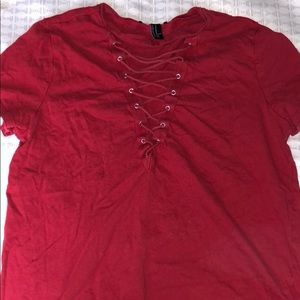 Forever 21 red top